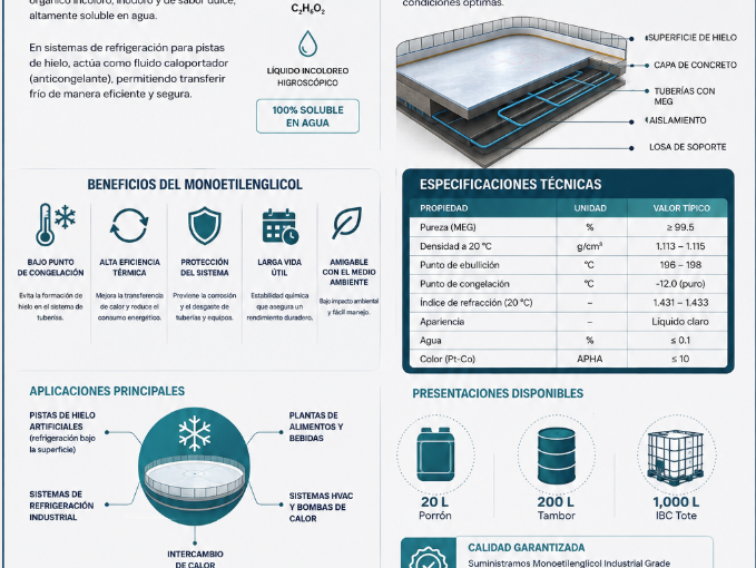 Pistas de hielo infografia