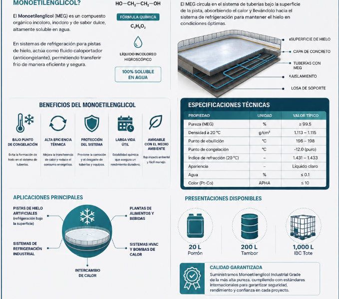 Pistas de hielo infografia